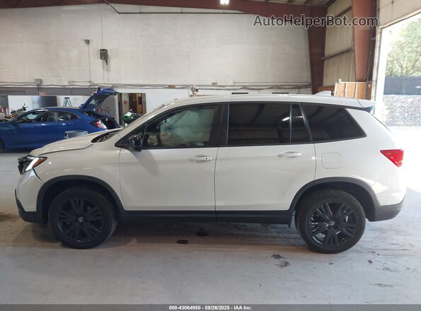 5FNYF8H26MB021271 2021 HONDA PASSPORT White Vista interior de 360 grados