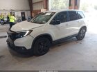 2021 Honda Passport Awd Sport White vin: 5FNYF8H26MB021271