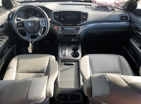 5FNYF8H53MB036305 2021 HONDA PASSPORT Blue Dashboard view