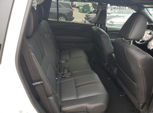 5FNYF8H66SB007774 2025 HONDA PASSPORT White უკანა სალონის ხედი