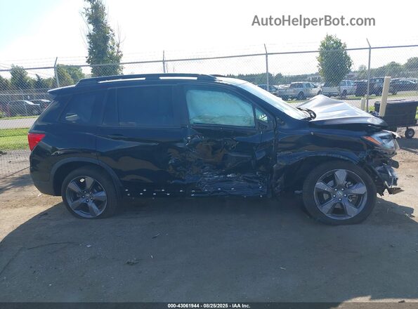 5FNYF8H96LB014381 2020 HONDA PASSPORT Черный Вид задней части салона