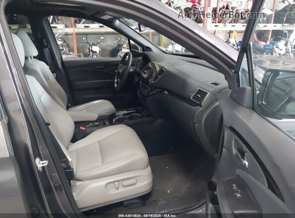 5FNYF8H96MB024362 2021 HONDA PASSPORT Gray Вид салону спереду