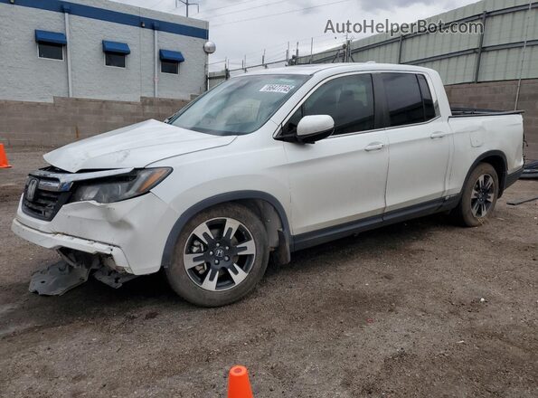 5FPYK2F58LB000076 2020 HONDA RIDGELINE White Vista tres cuartos delantera izquierda