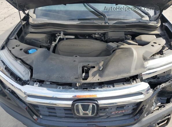 5FPYK3F19LB018797 2020 HONDA RIDGELINE Black უკანა სალონის ხედი