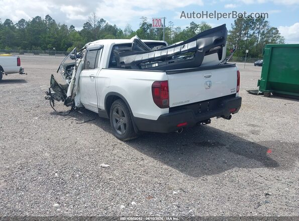 5FPYK3F70NB035043 2022 HONDA RIDGELINE Белый Задняя левая четверть