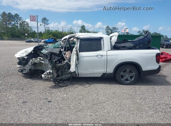 5FPYK3F70NB035043 2022 HONDA RIDGELINE Белый Вид задней части салона