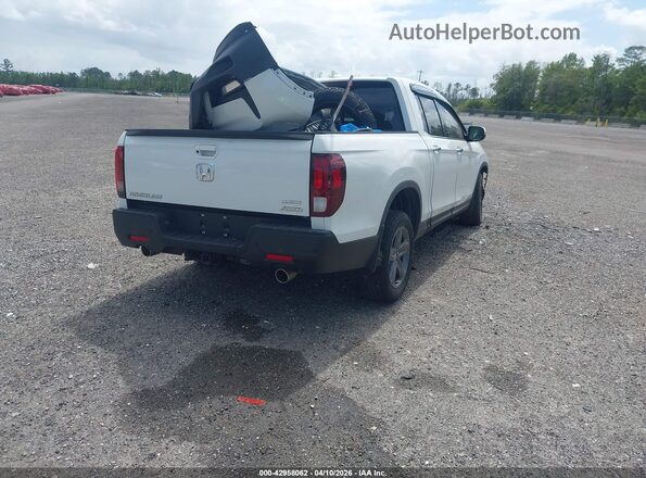 5FPYK3F70NB035043 2022 HONDA RIDGELINE Белый Задняя правая четверть