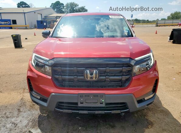 5FPYK3F87RB014589 2024 HONDA RIDGELINE Red Vista frontal