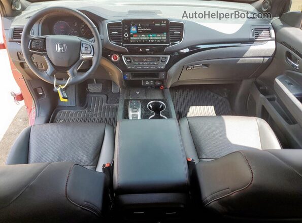 5FPYK3F87RB014589 2024 HONDA RIDGELINE Red Vista del salpicadero