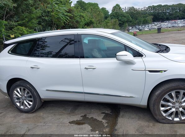 5GAERBKW3MJ163705 2021 BUICK ENCLAVE White Vista interior trasera
