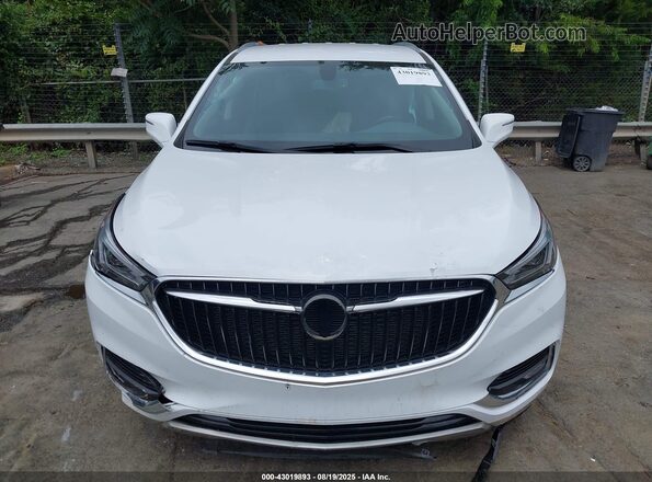 5GAERBKW3MJ163705 2021 BUICK ENCLAVE White Vista del cuadro de instrumentos
