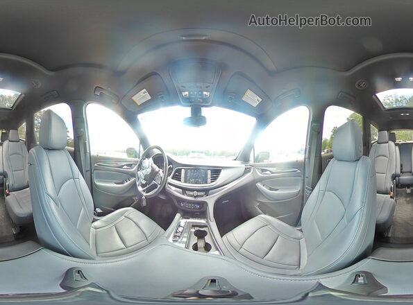 5GAERBKWXPJ105689 2023 BUICK ENCLAVE Черный Панорамный вид салона 360°
