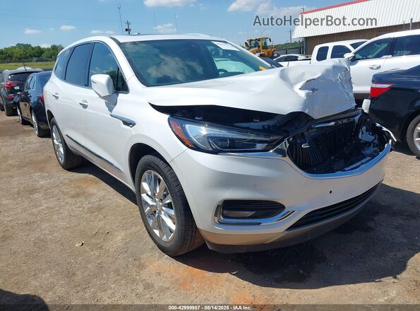 5GAEVBKW8MJ266176 2021 BUICK ENCLAVE Белый Передняя правая четверть