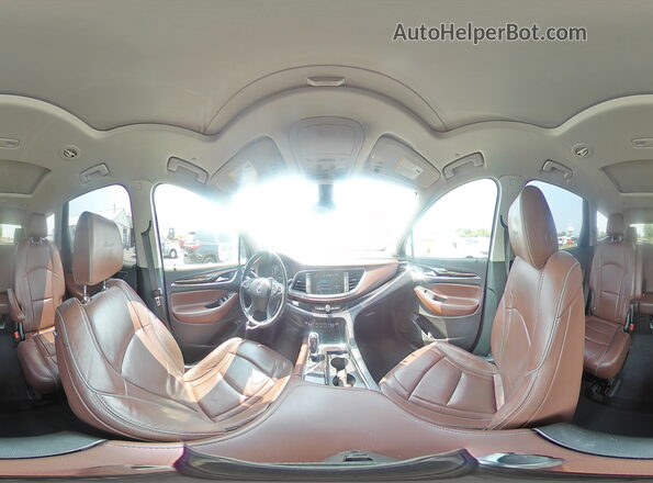 5GAEVCKW4JJ256441 2018 BUICK ENCLAVE White Vista interior de 360 grados