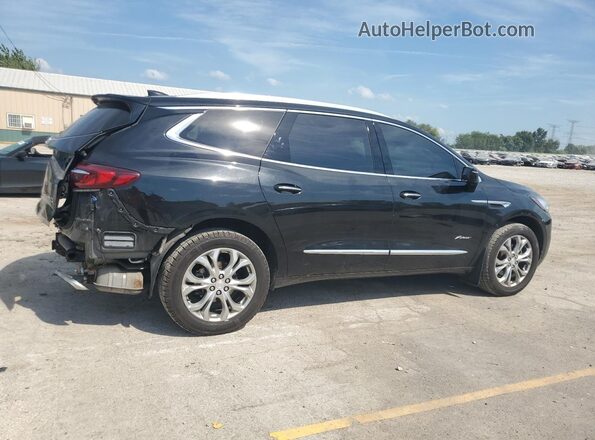 5GAEVCKW6JJ185453 2018 BUICK ENCLAVE Черный Задняя правая четверть