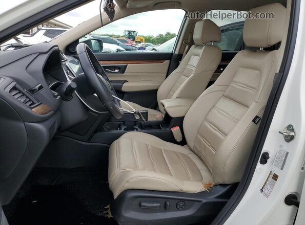 5J6RW2H93JL026669 2018 HONDA CR-V White Вид салону спереду
