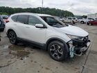 2018 Honda Cr-v Touring White vin: 5J6RW2H93JL026669