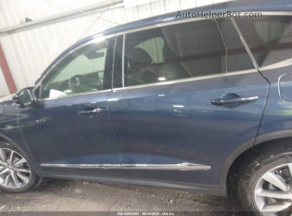5J8YE1H4XSL033253 2025 ACURA MDX Blue Vista interior de 360 grados