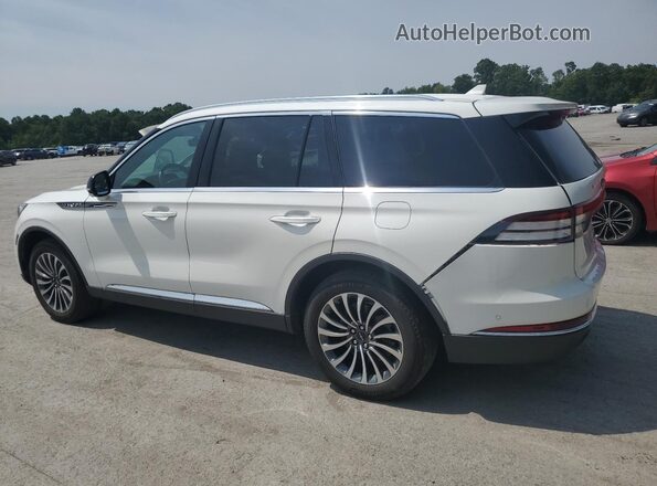 5LM5J7XC4NGL03477 2022 LINCOLN AVIATOR Белый Задняя левая четверть