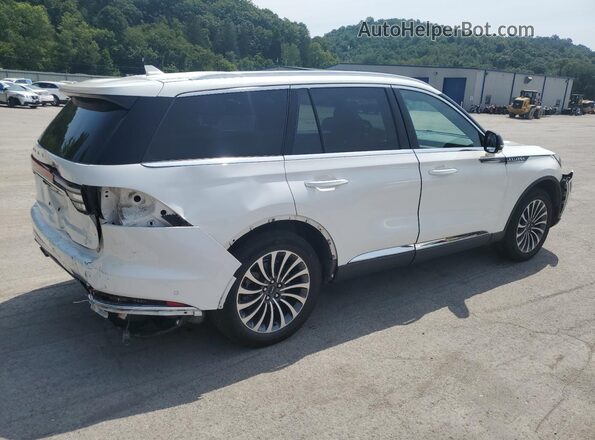5LM5J7XC4NGL03477 2022 LINCOLN AVIATOR Белый Задняя правая четверть