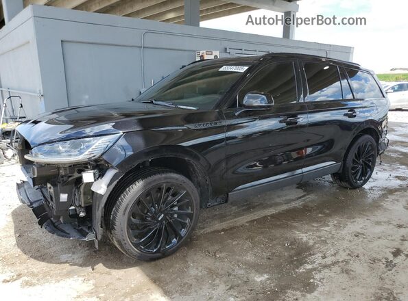 5LM5J7XC7SGL05509 2025 LINCOLN AVIATOR Черный Передняя левая четверть