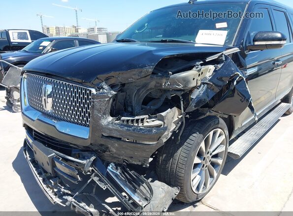5LMJJ3HT7JEL10967 2018 LINCOLN NAVIGATOR Black Front view