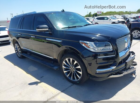 5LMJJ3HT7JEL10967 2018 LINCOLN NAVIGATOR Black Front right