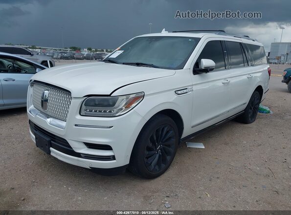 5LMJJ3LT8LEL10177 2020 LINCOLN NAVIGATOR Белый Передняя левая четверть