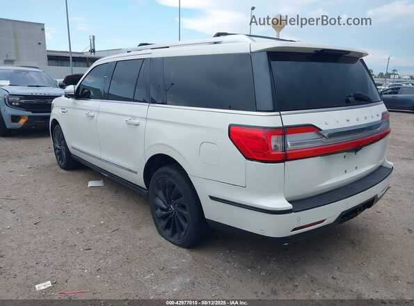 5LMJJ3LT8LEL10177 2020 LINCOLN NAVIGATOR Белый Задняя левая четверть