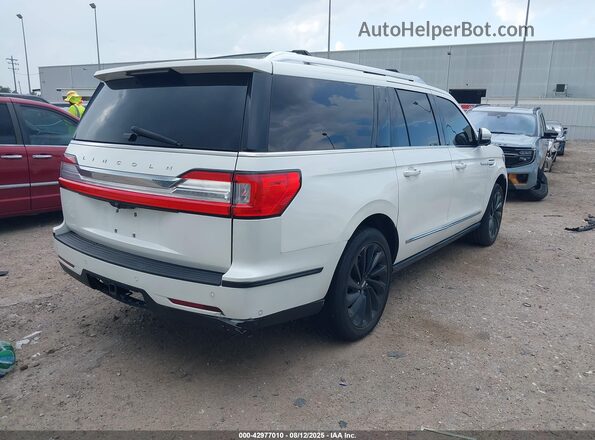 5LMJJ3LT8LEL10177 2020 LINCOLN NAVIGATOR Белый Задняя правая четверть
