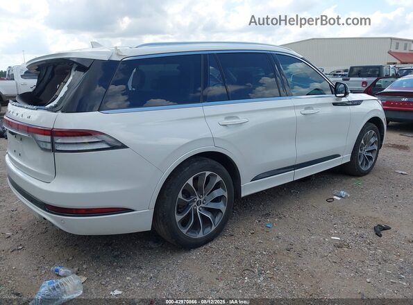 5LMYJ8XY2PNL02132 2023 LINCOLN AVIATOR Белый Задняя правая четверть