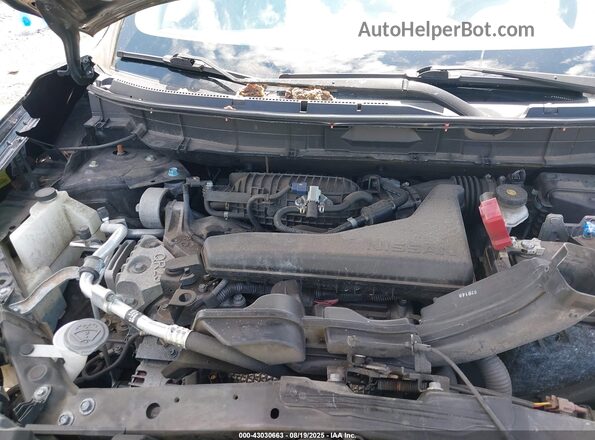 5N1AT2MT0JC767323 2018 NISSAN ROGUE Black Вид ззаду