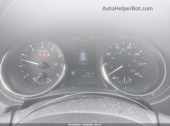 5N1AT2MT5JC828942 2018 NISSAN ROGUE White Widok tylnych siedzeń