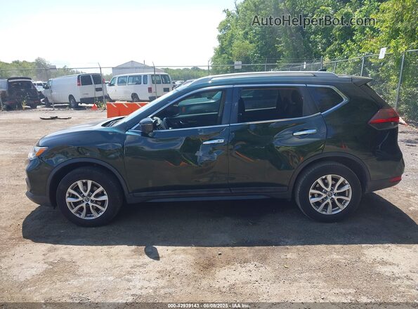 5N1AT2MV2JC774808 2018 NISSAN ROGUE Green Widok wnętrza 360 stopni