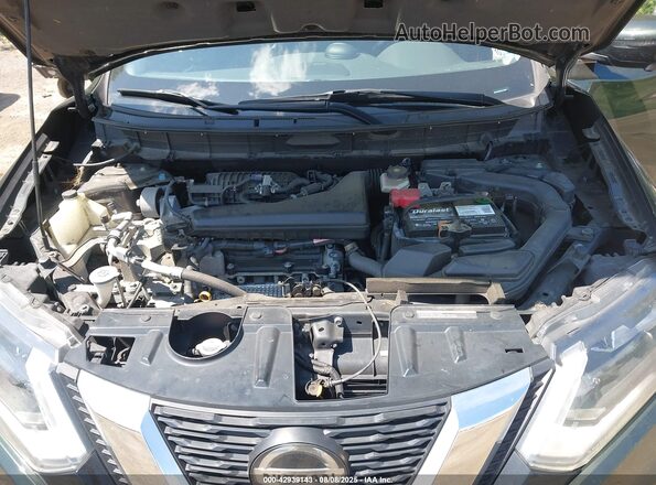 5N1AT2MV2JC774808 2018 NISSAN ROGUE Green Widok z tyłu