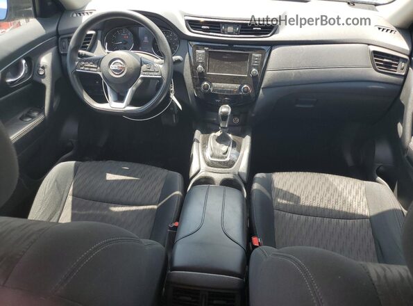 5N1AT2MV6JC786136 2018 NISSAN ROGUE Blue Առջևի վահանակի տեսք