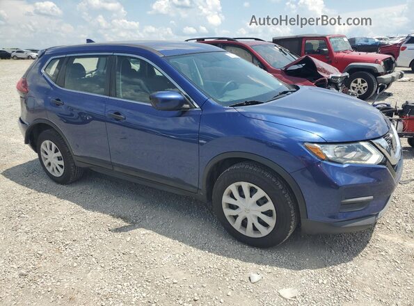 5N1AT2MV6JC786136 2018 NISSAN ROGUE Blue Առջևի աջ