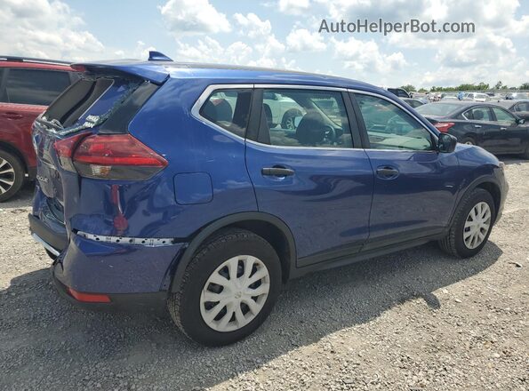 5N1AT2MV6JC786136 2018 NISSAN ROGUE Blue Հետևի աջ