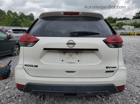 5N1AT2MV8JC720090 2018 NISSAN ROGUE Белый Вид сзади