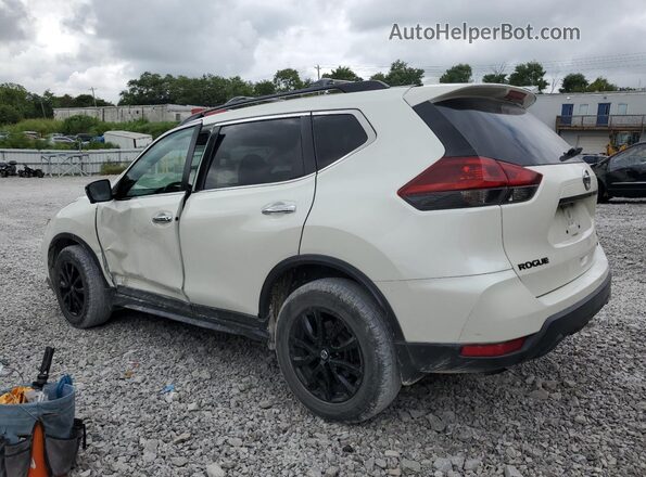 5N1AT2MV8JC720090 2018 NISSAN ROGUE Белый Задняя левая четверть