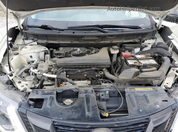 5N1AT2MV8JC720090 2018 NISSAN ROGUE Белый Вид подкапотного пространства