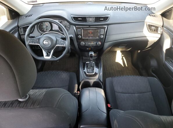 5N1AT2MVXJC827609 2018 NISSAN ROGUE Blue Vista del salpicadero