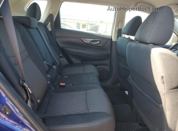 5N1AT2MVXJC827609 2018 NISSAN ROGUE Blue Vista interior trasera