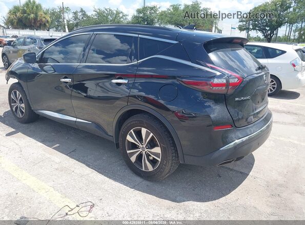5N1AZ2BS3MC124543 2021 NISSAN MURANO Black Trasero izquierdo