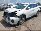 2021 Nissan Murano Sl Intelligent Awd White vin: 5N1AZ2CS6MC110635