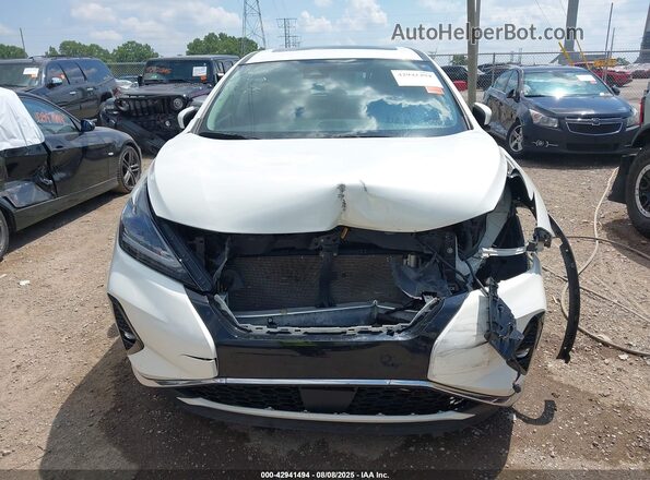 5N1AZ2CS6MC110635 2021 NISSAN MURANO White Rear interior view