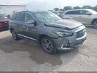 2018 Infiniti Qx60   Gray vin: 5N1DL0MM0JC526257