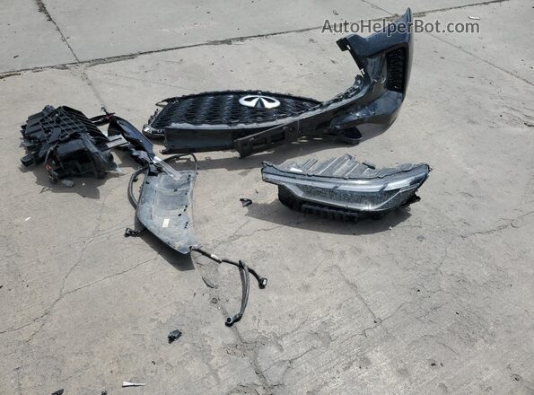 5N1DL1GS7PC353507 2023 INFINITI QX60 Black VIN კოდის სტიკერის ხედი
