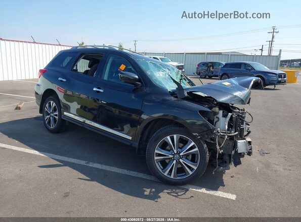5N1DR2MM1JC626944 2018 NISSAN PATHFINDER Black Delantero derecho