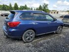 2018 Nissan Pathfinder S Blue vin: 5N1DR2MM1JC663542